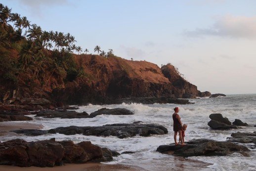 Zwei um die Welt am Meer